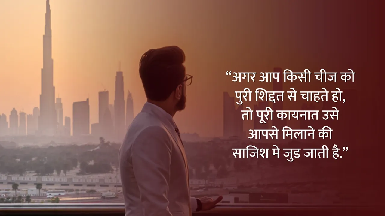 ध्येयासाठी झपाटून जा