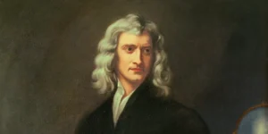 Sir Isaac Newton, the great scientist who proposed the theory of gravitation
