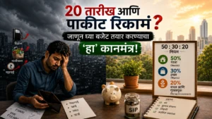 बजेट तयार करण्याचा सोपा कानमंत्र; महिन्याच्या २० तारखेला पाकीट रिकामं होणार नाही! 